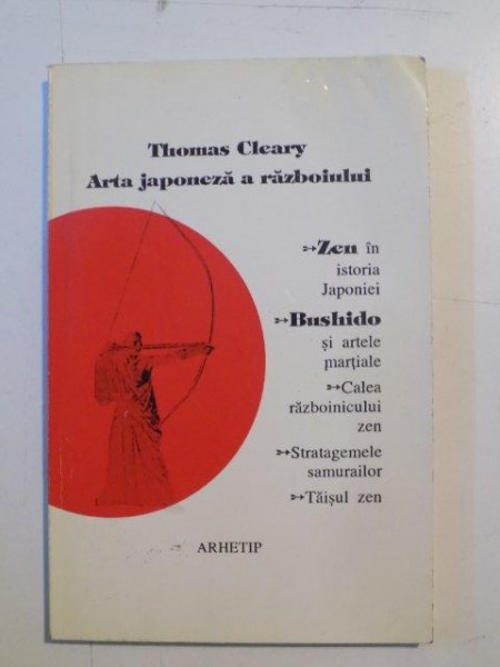 ARTA JAPONEZA A RAZBOIULUI de THOMAS CLEARY , 1998