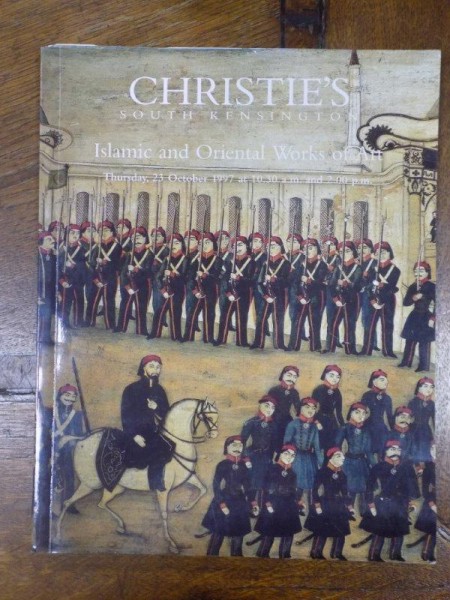 Arta orientala si islamica, catalog Christie's, licitatie 23 Octombrie 1997