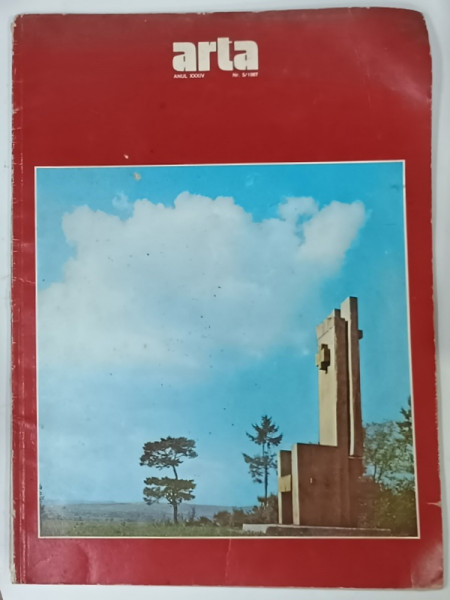 ARTA , REVISTA A UNIUNII ARTISTILOR PLASTICI DIN R.S.R. , NR. 5 , 1987