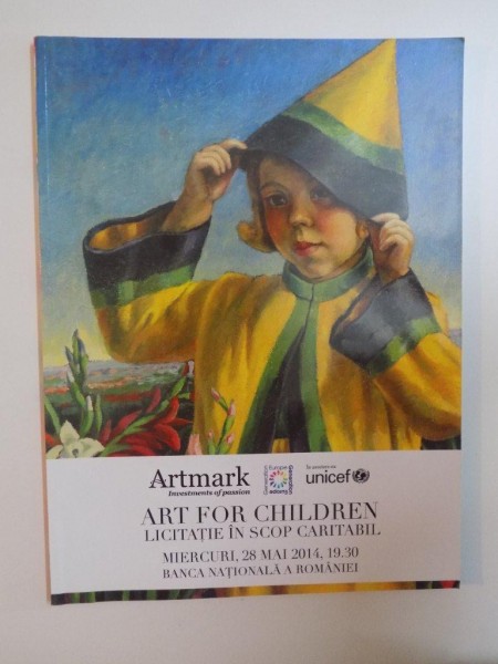 ARTMARK, ART FOR CHILDREN. LICITATIE IN SCOP CARITABIL, 28 MAI 2014