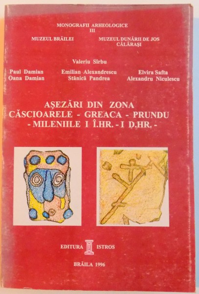 ASEZARI DIN ZONA CASCIORELE GREACA PRUNDU , MILENIILE I I.HR. - I D. HR , 1997