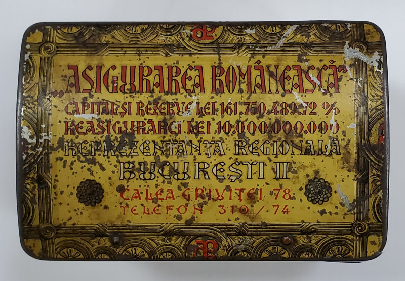 ASIGURAREA ROMANEASCA, PUSCULITA METALICA PERIOADA INTERBELICA