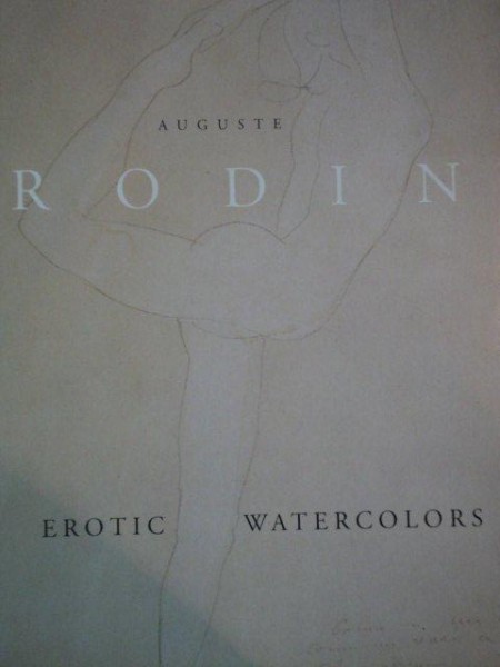 AUGUSTE RODIN EROTIC WATERCOLORS