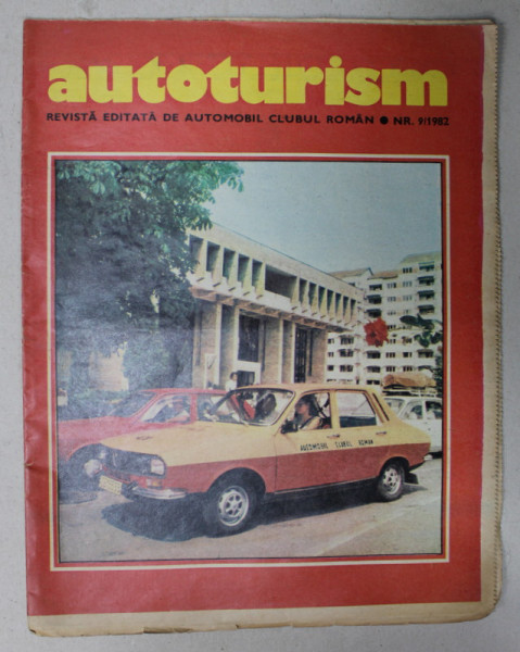 AUTOTURISM , REVISTA EDITATA DE AUTOMOBIL CLUBUL ROMAN , NR. 9 , 1982