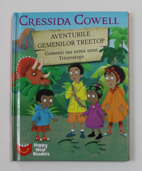 AVENTURILE GEMENILOR TREETOP - GEMENII IAU URMA UNUI TRICERAPTORS de CRESSIDA COWELL , 2019