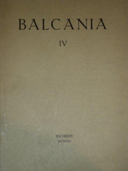 BALCANIA IV