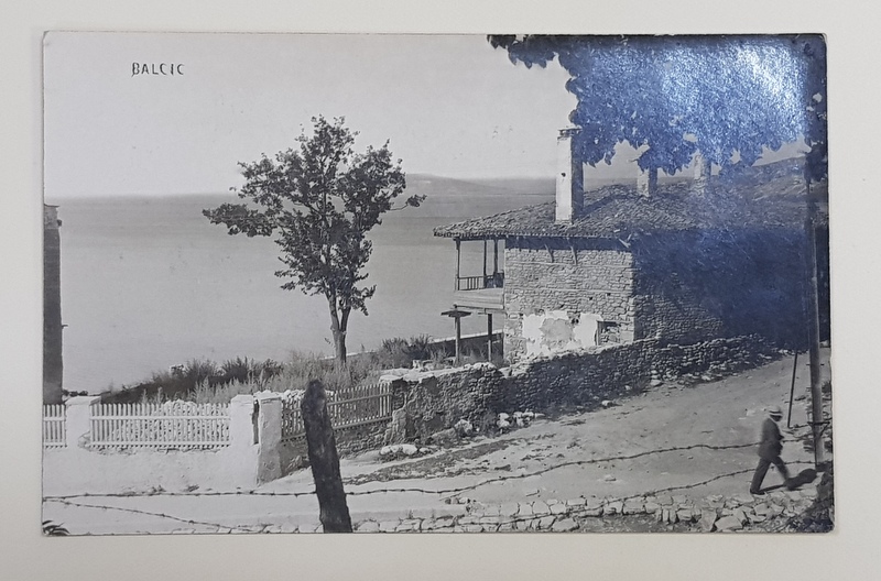 BALCIC , VILA PE MALUL MARII , CARTE POSTALA ILUSTRATA , INTERBELICA