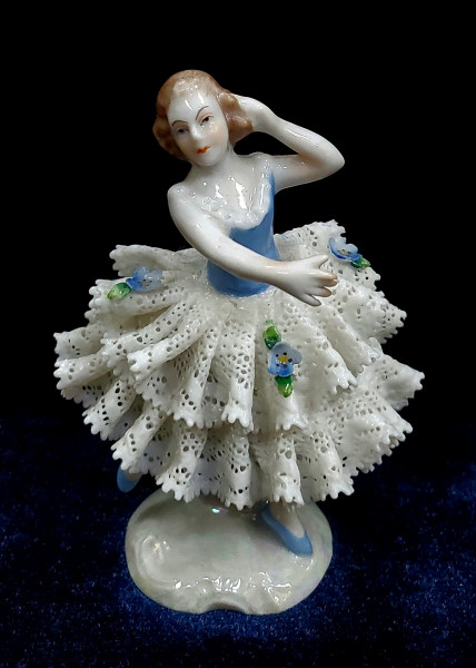 Balerina din portelan (Sitzendorf), Germania, Secol XX