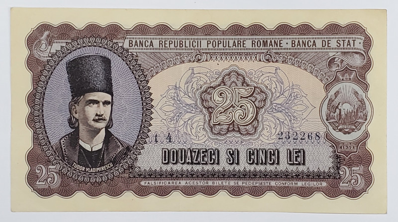 Bancnota 25 Lei, 1953