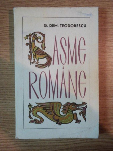 BASME ROMANE de G. DEM. TEODORESCU , 1968