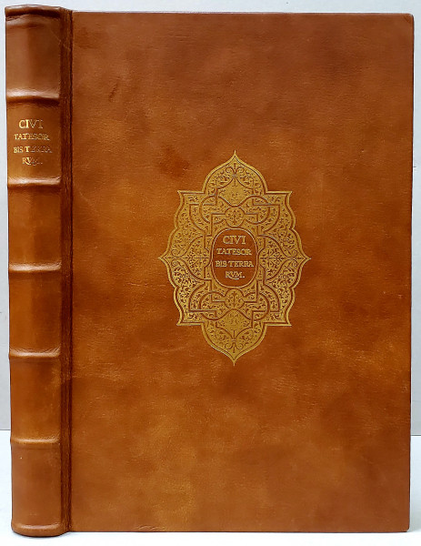 BESCHREIBUNG UND CONTRAFACTUR DER VORNEMBSTER STAT DER WELT  (DESCRIEREA  CELOR MAI IMPORTANTE ORASE ALE LUMII  ) von GEORG BRAUN und FRANZ HOGENBERG , 1574 , EDITIE FACSIMILATA , APARUTA  1994
