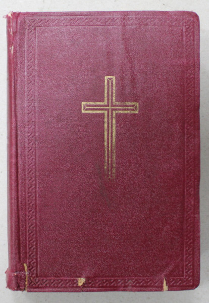 BIBLIA SAU SFINTA SCRIPTURA A VECHIULUI SI NOULUI TESTAMENT , CU TRIMETERI , EDITATA DE SOCIETATEA  PENTRU RASPANDIREA BIBLIEI , BUCURESTI , EDITIE INTERBELICA