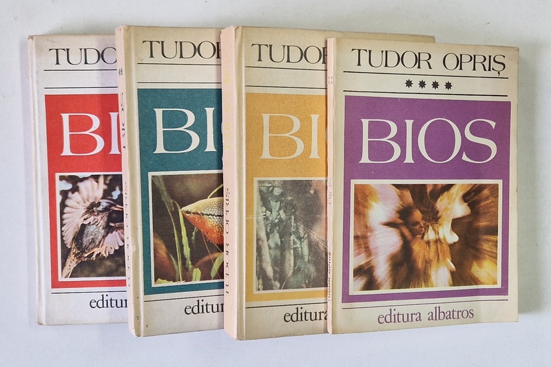 BIOS ( CELE MAI PASIONANTE PROBLEME ALE LUMII VII ) , VOLUMELE I - IV de TUDOR OPRIS , 1986 - 1992