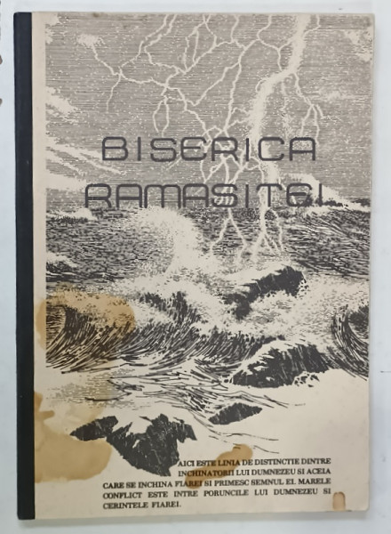 BISERICA RAMASITEI de ELLEN G. WHITE , 1982