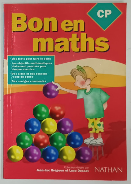 BON EN MATHS par CLAUDE DEBOUT , 1994