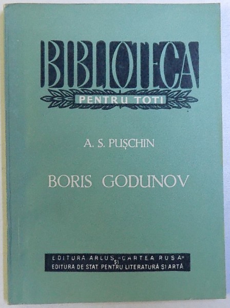 BORIS GODUNOV de A.S. PUSCHIN