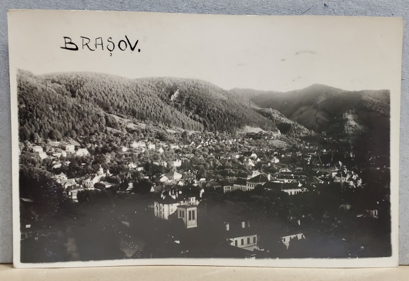 BRASOV , VEDERE PANORAMICA , CARTE POSTALA , 1941