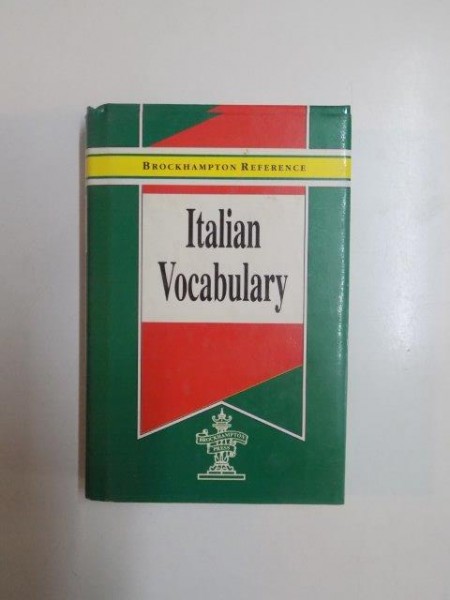 BROCKHAMPTON REFERENCE . ITALIAN VOCABULARY , 1995