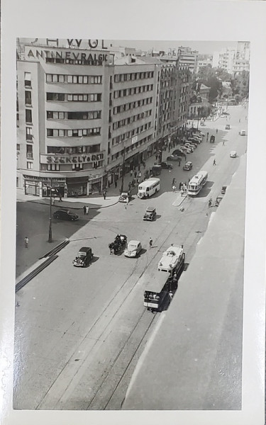 BUCURESTI , BULEVARDUL MAGHERU , HOTEL '' LIDO ''  SI MUZEUL '' SIMU '' , CARTE POSTALA , INTERBELICA