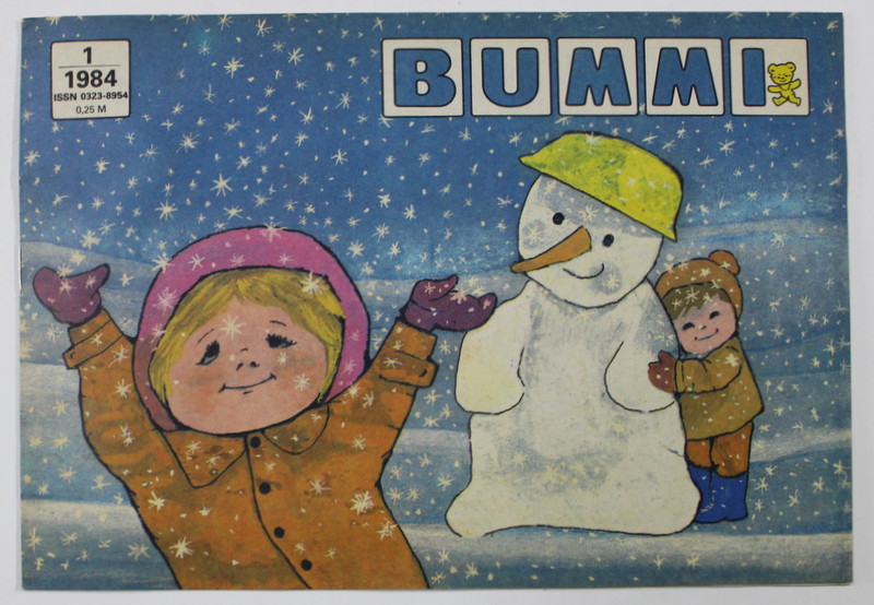 BUMMI , REVISTA PENTRU COPII IN LIMBA GERMANA , No. 1 , 1984