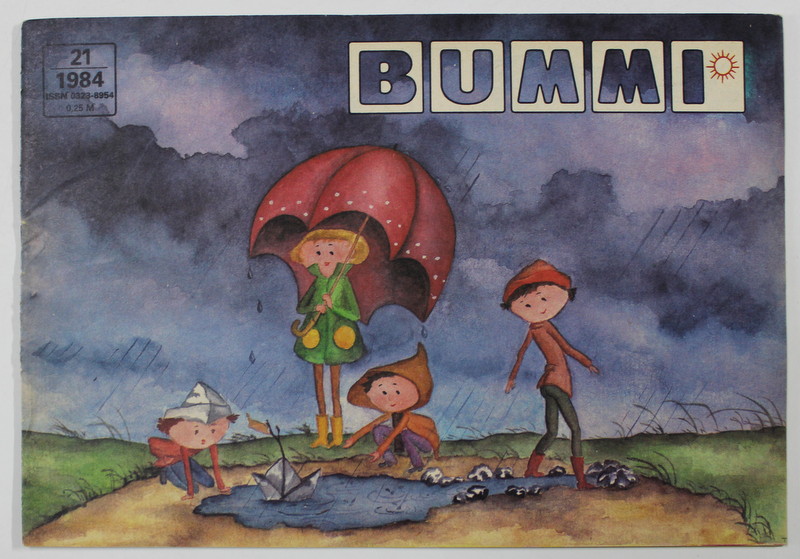 BUMMI , REVISTA PENTRU COPII IN LIMBA GERMANA , No. 21 , 1984