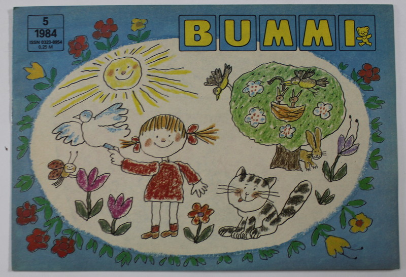 BUMMI , REVISTA PENTRU COPII IN LIMBA GERMANA , No. 5 , 1984