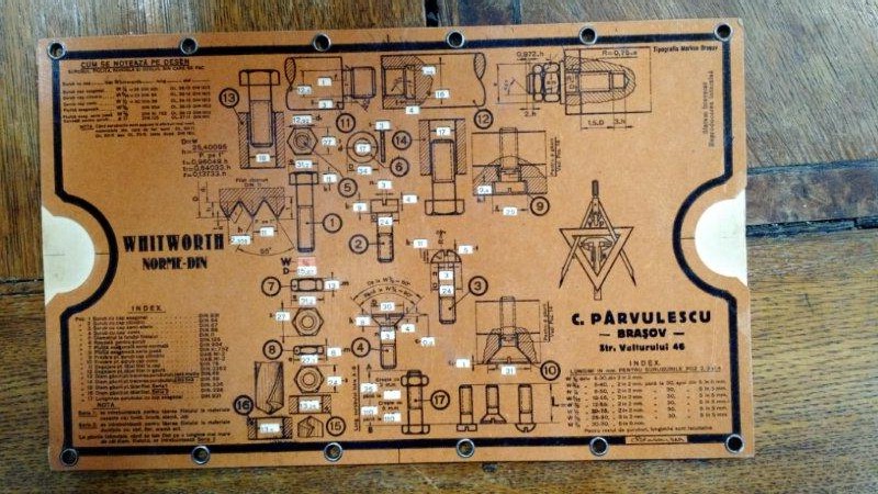 Calculator dimensiuni pentru strung - suruburi, C. Parvulescu, Brasov