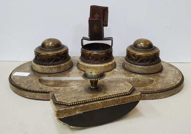 Calimara de birou, Art Deco, Aktiengesellschaft Gladenbeck Berlin, Perioada interbelica