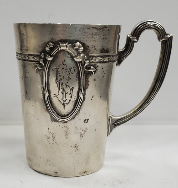 Cana din argint marcat, Germania, cca. 1900