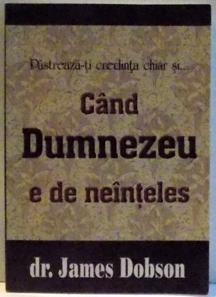 CAND DUMNEZEU E DE NEINTELES , 2008