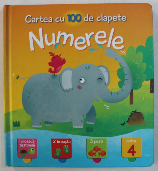 CARTEA CU 100 DE CLAPETE  - NUMERELE , 2015