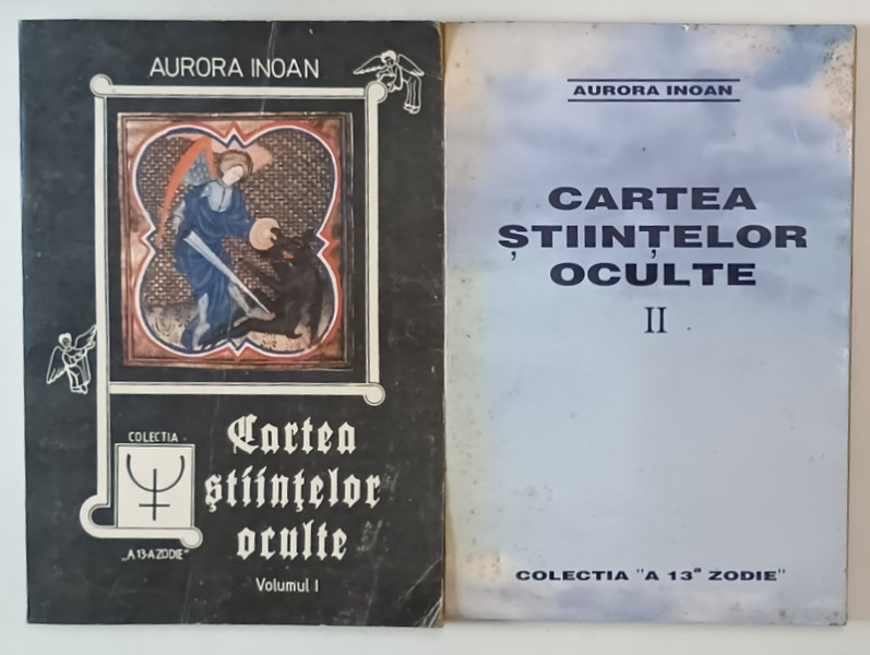 CARTEA STIINTELOR OCULTE- AURORA INOAN  VOL.I-II