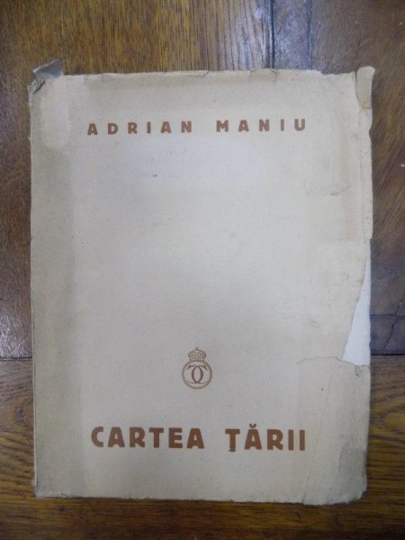 Cartea Tarii, Bucuresti 1934