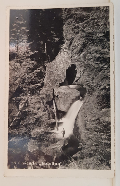 CASCADA ' IADOLINA ' , MUNTII APUSENI , CARTE POSTALA , 1939