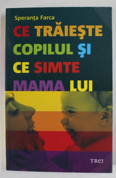 CE TRAIESTE COPILUL SI CE SIMTE MAMA LUI, REPERE PSIHANALITICE PENTRU MATERNITATE SI COPILARIE de SPERANTA FARCA, 2009 * MICI DEFECTE COPERTA