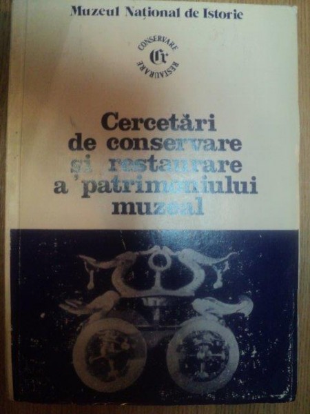 CERCETARI DE CONSERVARE SI RESTAURARE A PATRIMONIULUI MUZEAL , NR. 1 , Bucuresti 1981