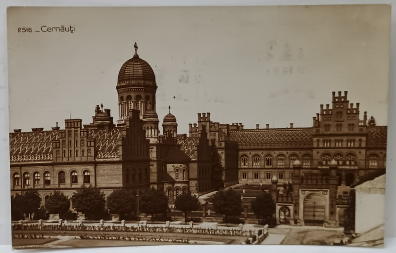 CERNAUTI , RESEDINTA MITROPOLITANA , CARTE POSTALA ILUSTRATA , 1931