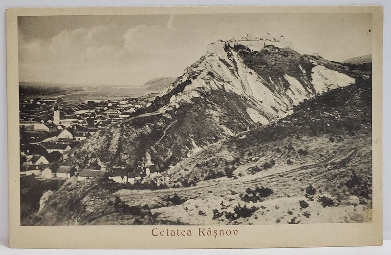 CETATEA RASNOV , CARTE POSTALA , INCEPUT DE SEC. XX