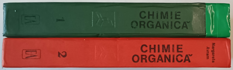 CHIMIE ORGANICA , VOLUMELE I - II de MARGARETA AVRAM , 1983 *MINIMA UZURA