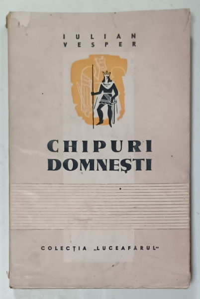 CHIPURI DOMNESTI de IULIAN VESPER , 1944 , PREZINTA HALOURI DE APA SI URME DE UZURA