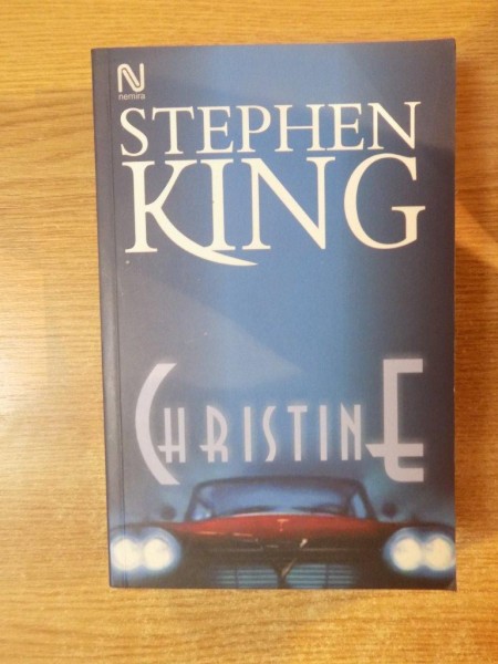 CHRISTINE de STEPHEN KING , 2004 , BLOCUL DE FILE ESTE INDOIT