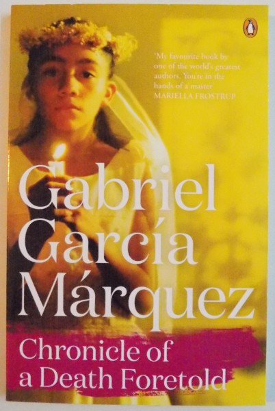 CHRONICLE OF A DEATH FORETOLD by GABRIEL GARCIA MARQUEZ , 2014