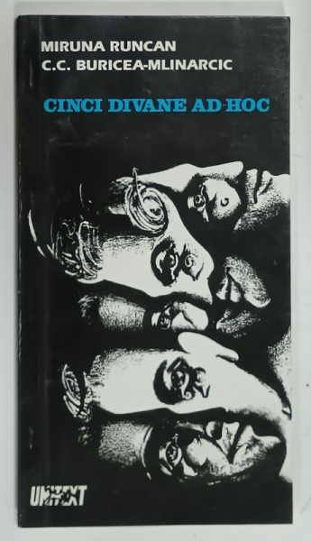 CINCI DIVANE AD- HOC de MIRUNA RUNCAN si CC. BURICEA - MLINARCIC , 1994 , PREZINTA SUBLINIERI *