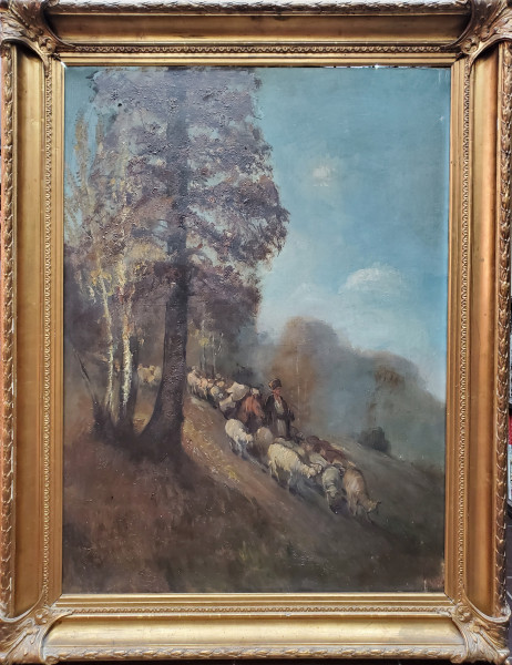 Ciobanas cu oile - Semnat KOV