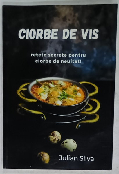 CIORBE DE VIS , RETETE SECRETE PENTRU CIORBE DE NEUITAT de JULIAN SILVA , 2025