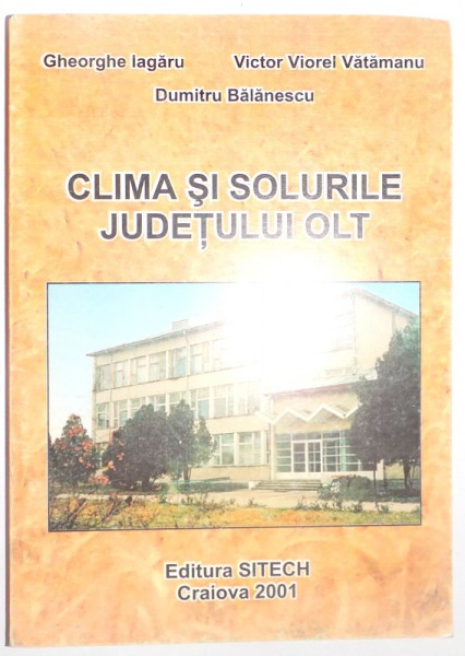 CLIMA SI SOLURILE JUDETULUI OLT , 2001