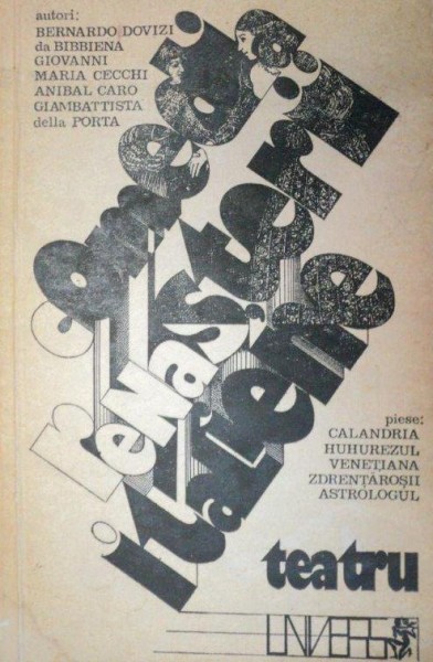 COMEDIA RENASTERII ITALIENE-COLECTIV  1979