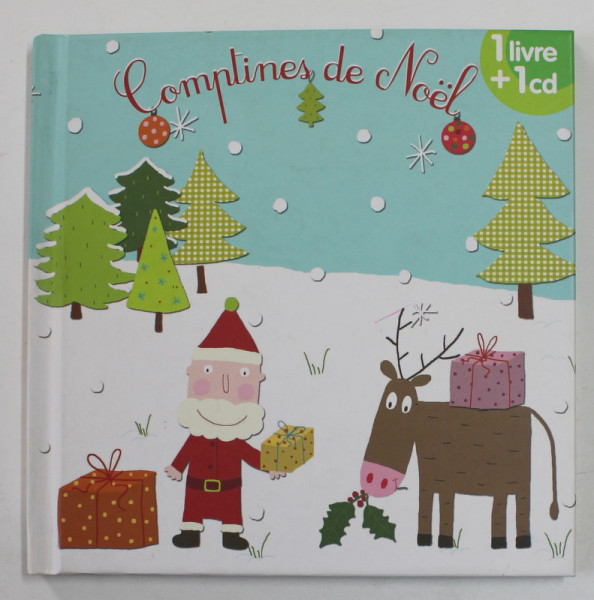 COMPTINES DE NOEL , CD INCLUS * , illustratations ISABELLE CHAUVET , 2007