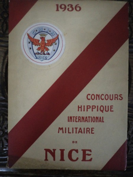 CONCURSUL HIPIC INTERNATIONAL MILITAR DE LA NISA /CONCOURS HIPPIQUE  1936