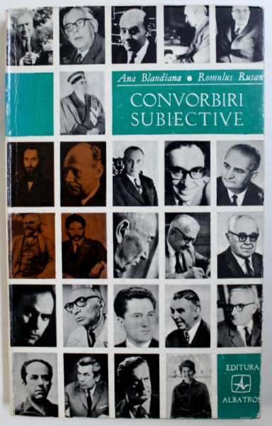 CONVORBIRI SUBIECTIVE de ANA BLANDIANA si ROMULUS RUSAN , 1971